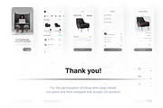 Chair Shop - Ui Kit Mobile, an UI Kit Template by Korsa Agency (Thumbnail 6 of 6)