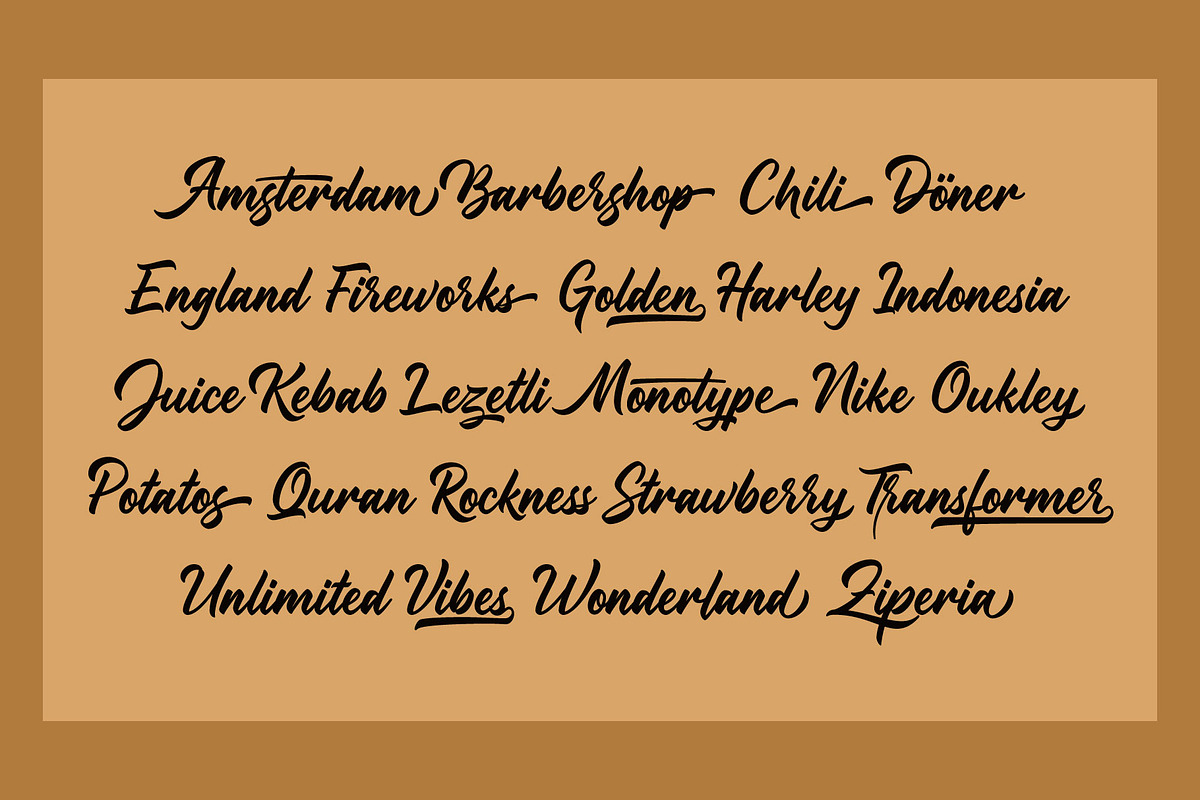Strengthen Script, a Script Font by JROH Creative (Photo 13 of 17)