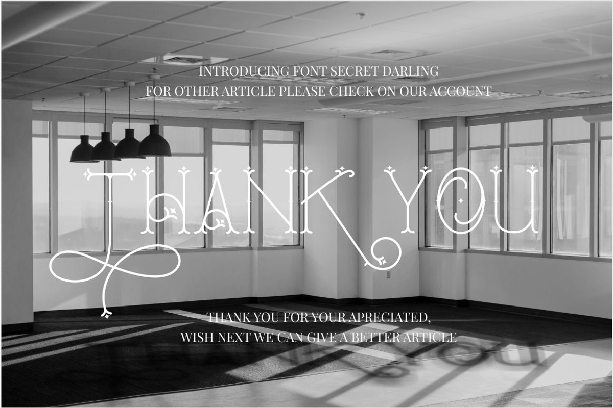 Secret Darling, a Sans Serif Font by PutraCetol Studio (Photo 13 of 13)