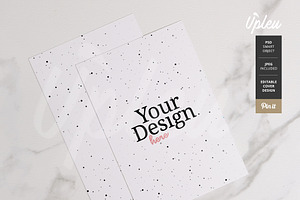 4 x 6 Card Mock Up 6, a Print Template by ariodsgn