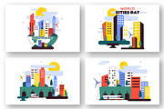10 World Cities Day Illustration, a Decorative Illustration by denayunebgt (Thumbnail 3 of 4)