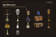 Curious Cabinet Collage Kit, an Object Graphic by Le.nart (Thumbnail 7 of 15)