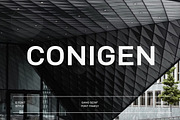 Conigen Modern Sans Serif, a Sans Serif Font by Yukita Creative (Thumbnail 1 of 12)