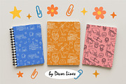 Back To School Doodles With Bows, an Education Illustration by Decor Lines (Thumbnail 12 of 16)