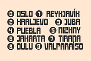 Bobai - Retro Sans Serif Font, a Sans Serif Font by Pandeka Studio (Thumbnail 7 of 9)