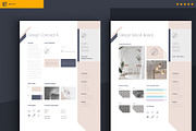 Calm Concept Design Mood Boards, a Stationery Template by Egotype (Thumbnail 8 of 9)