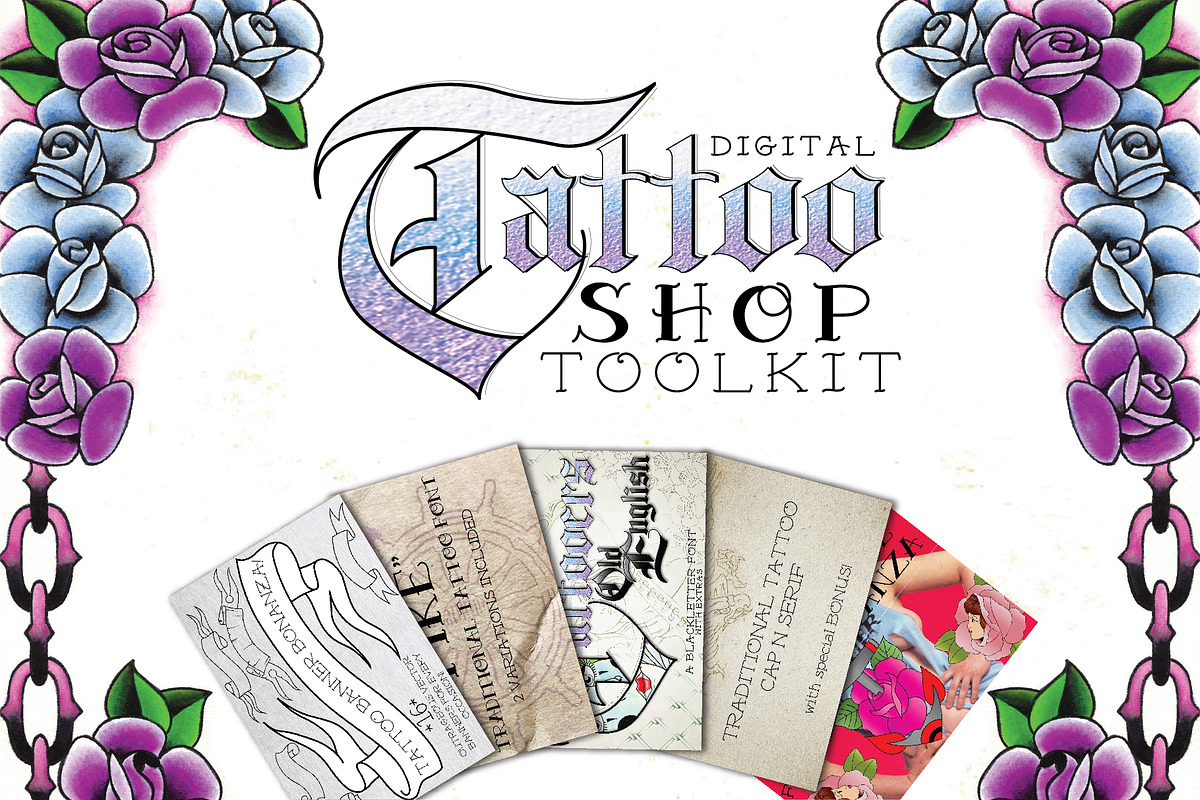 Digital Tattoo Shop Toolkit Bundle