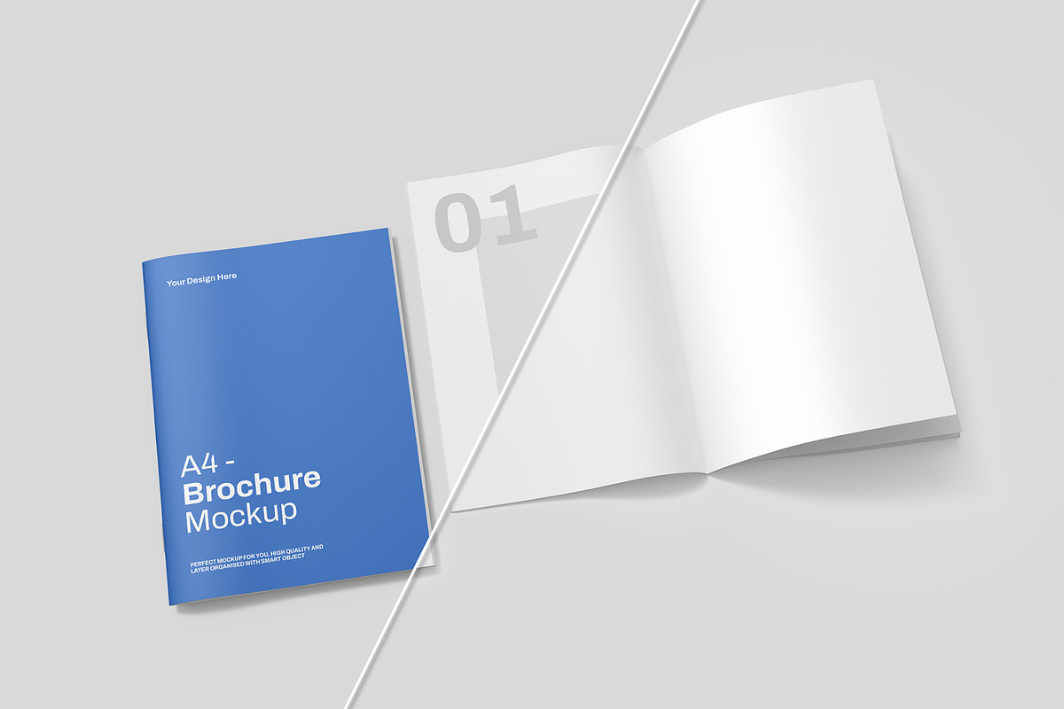 Bifold Brochure Mockup, a Product Mockup by graphypix (Photo 4 of 4)