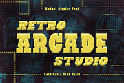 CF Andest - Retro Bold Slab Serif, a Slab Serif Font by Indotype Foundry (Thumbnail 6 of 9)