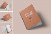 Notebook Mockup, an Advertising Mockup by megostudi0 (Thumbnail 1 of 6)