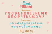 Soul Billani, a Script Font by eknojistudio (Thumbnail 6 of 7)