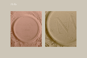 Embossed Powder Logo Mockup 02