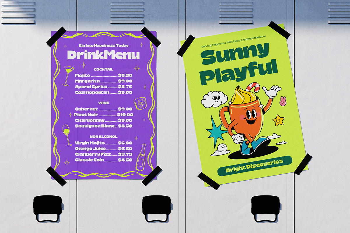 Morablu Groovy Display Font, a Sans Serif Font by timelesstype.co (Photo 10 of 15)