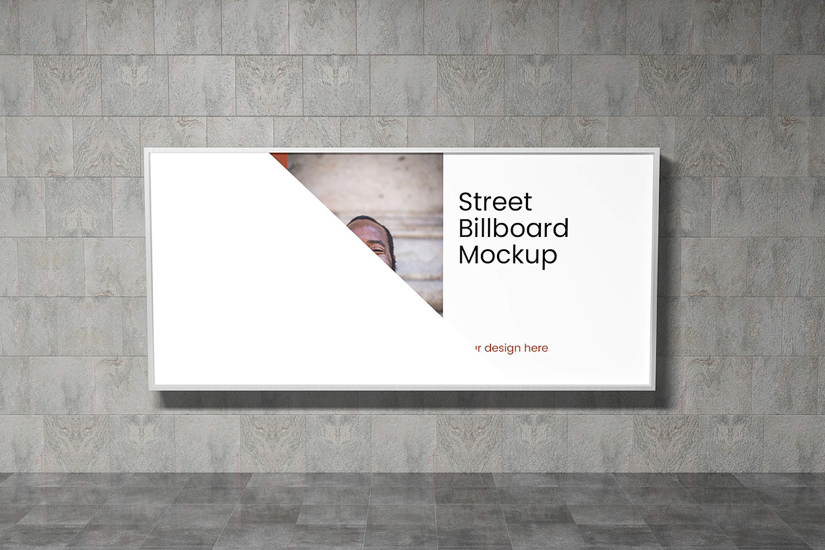 Billboard Mockup, an Advertising Mockup by Meizzaluna Design (Photo 2 of 3)