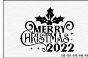 Christmas Black SVG Bundle, an Object Graphic by BeeCraftR (Thumbnail 4 of 10)