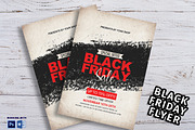 Vintage Black Friday Sale Flyer, a Flyer Template by Madhabi Studio (Thumbnail 3 of 6)