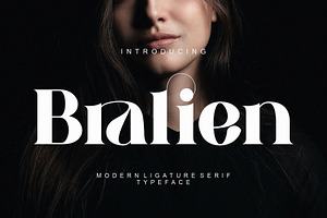 Bralien Modern Ligature Serif