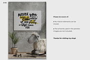 Modern Kid's Room | 10 Frame Mockups, a Print Template by Creative Studio HZ (Thumbnail 7 of 7)