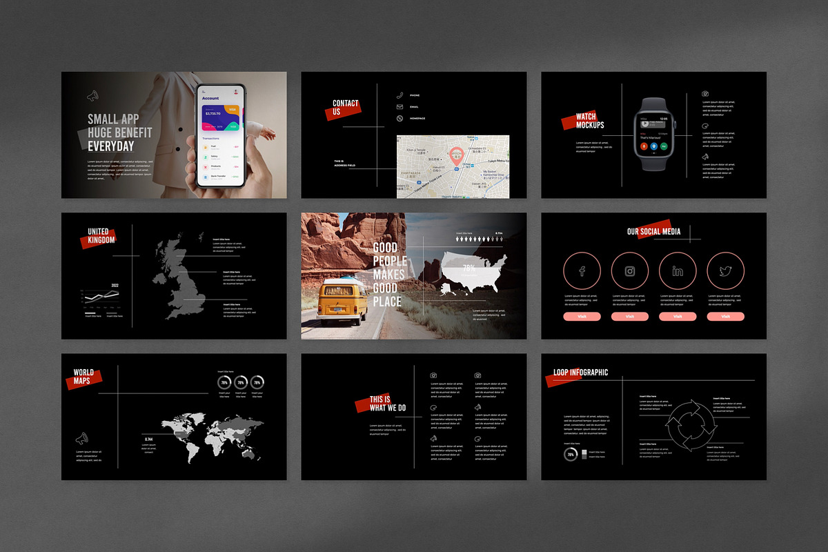 Marks Animated PowerPoint Template, a Presentation Template by Creathrive Design (Photo 7 of 7)