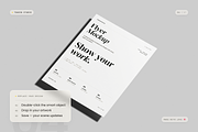 US Letter Flyer Mockup, an Advertising Mockup by Toasin Studio (Thumbnail 4 of 7)