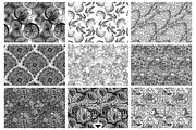 B&W 40 Patterns Collection, a Pattern Graphic by ekaart (Thumbnail 2 of 7)