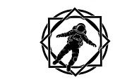 This vector astronaut artwork, an Illustration by Amazin_art (Thumbnail 21 of 30)