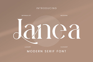 Janea - Modern Serif Font