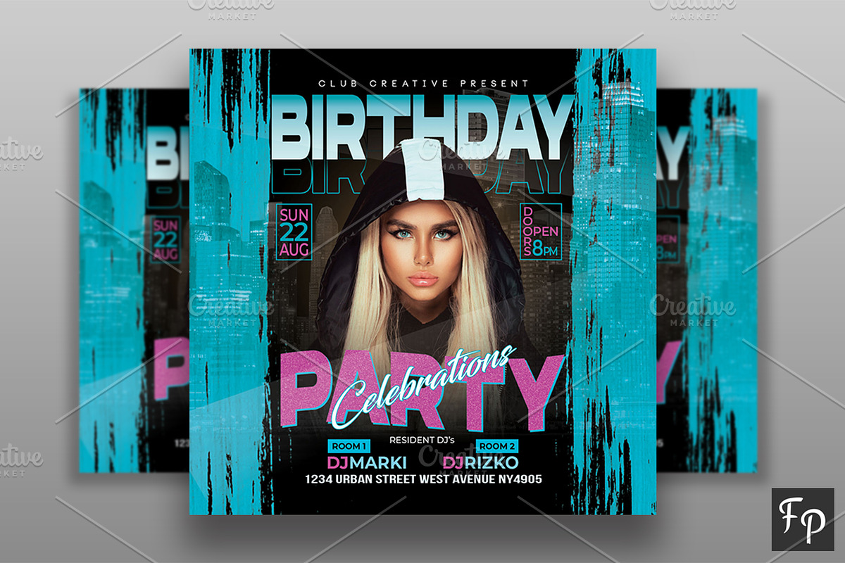 Club Flyer, a Flyer Template by FlyerPig (Photo 1 of 3)