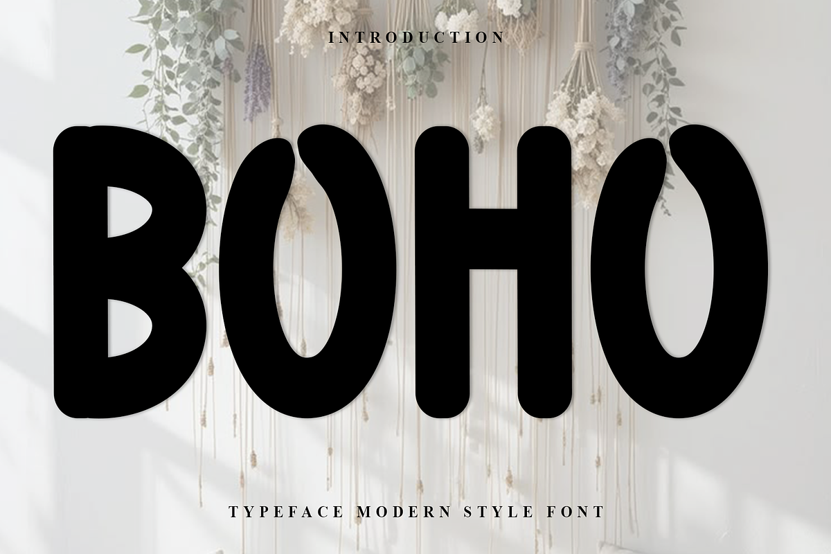 Boho, a Script Font by FreshTypeINK (Photo 1 of 8)