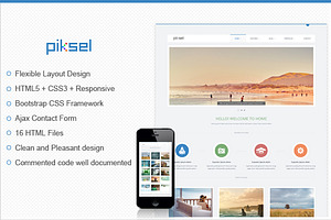 Piksel Multipurpose HTML Template