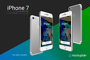 Iphone 7 Mockup Angled White, an iPhone Mockup by mockuptain (Thumbnail 6 of 7)