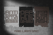 Deeply Rusted Font, a Slab Serif Font by Gleb Guralnyk (Thumbnail 4 of 6)