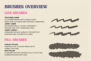 Rebus Riso Kit: Risograph Procreate, a Brush Add-On by Rebus Illustration (Thumbnail 3 of 5)
