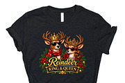 Reindeer King and Queen CutePNG, an Object Graphic by Star Graphic Design (Thumbnail 4 of 6)