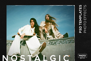 Nostalgic Photo Effects & Overlays