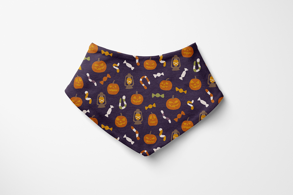 Halloween patterns cards elements, a Pattern Graphic by RevolutionizZed (Photo 6 of 17)