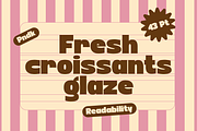 Bold Eater - Food Bold Chunky Font, a Sans Serif Font by Pandeka Studio (Thumbnail 7 of 9)
