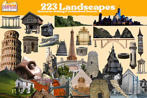 Vintage Collage Kit 2837 Elements