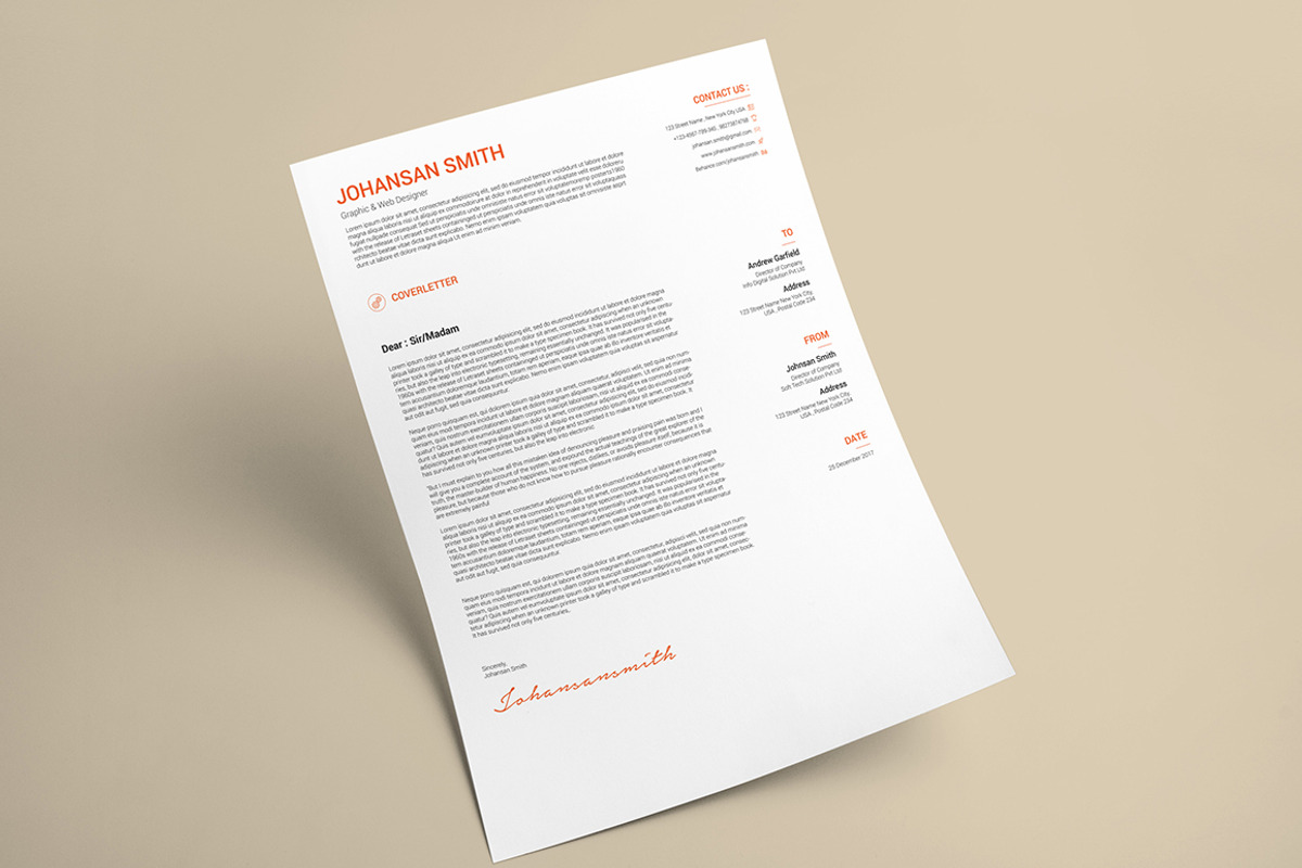 Resume, a Resume Template by Creative  designer (Photo 4 of 5)