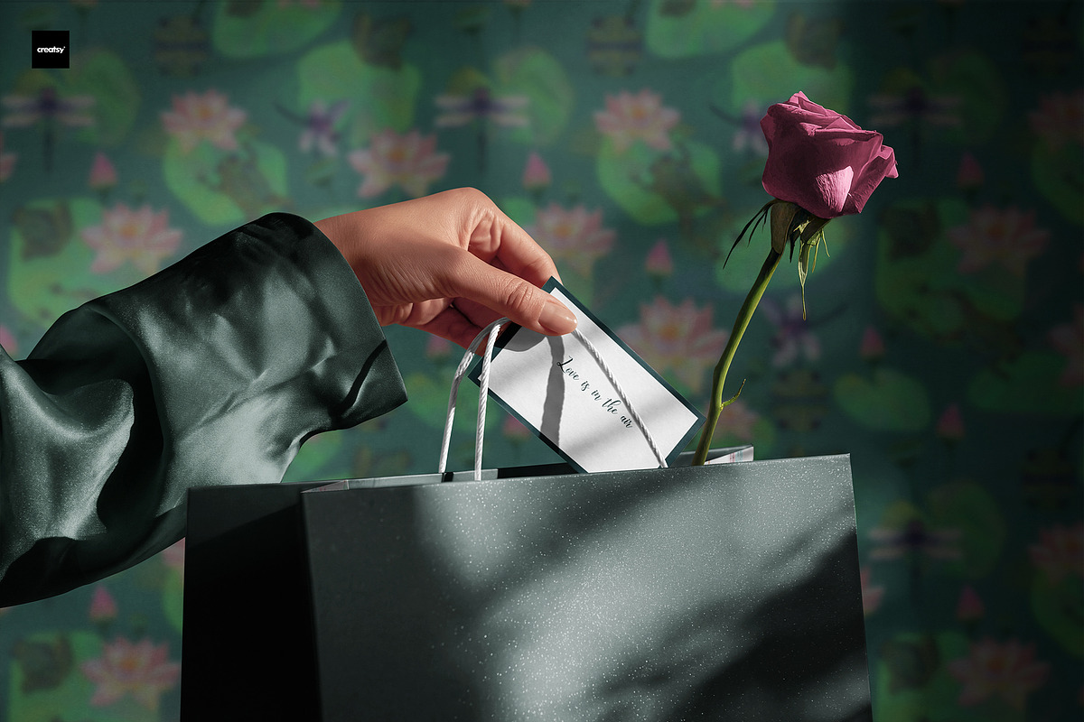 Frog Lotus Seamless Pattern, a Pattern Graphic by Oksana Dovhopol Art (Photo 6 of 23)