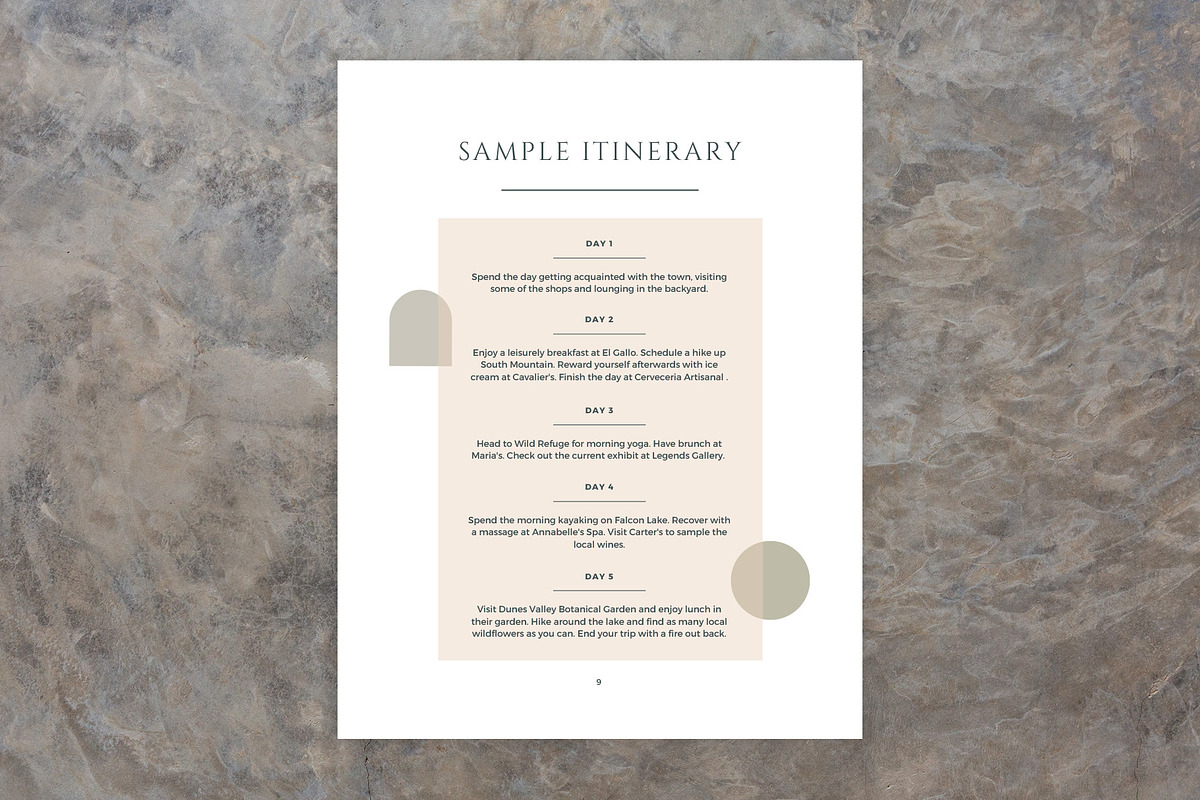 Arches Welcome Book for Airbnb Hosts, a Templates & Theme by Kin Studio (Photo 17 of 17)