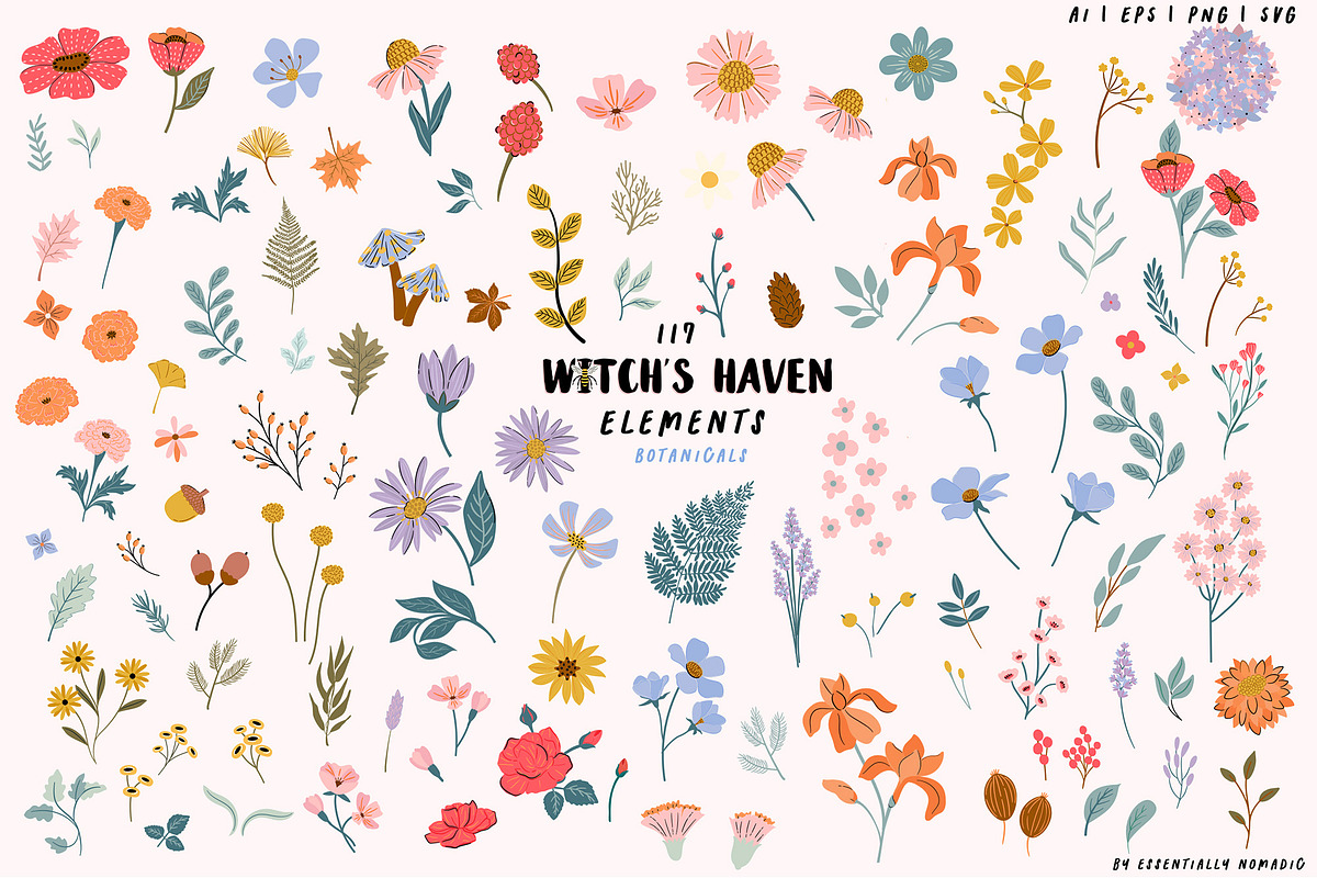 Magical Autumn Clipart Collection, an Object Illustration by Essentially Nomadic (Photo 9 of 14)