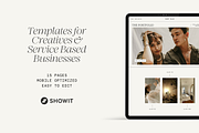 Showit Website Template | Baby Blue, a Websites & App Template by Ladyfang Creative (Thumbnail 2 of 6)