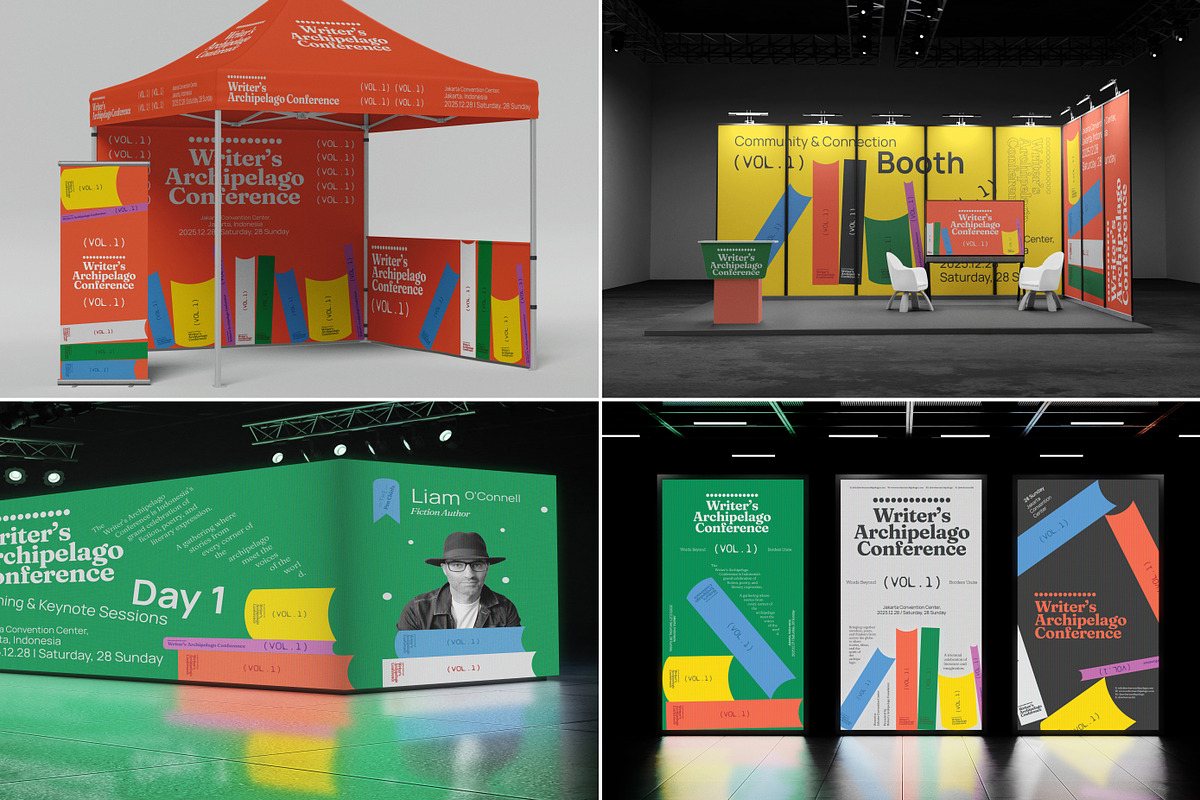 Conference & Event Branding Mockups, a Mockup by Vitora Mockup (Photo 7 of 19)