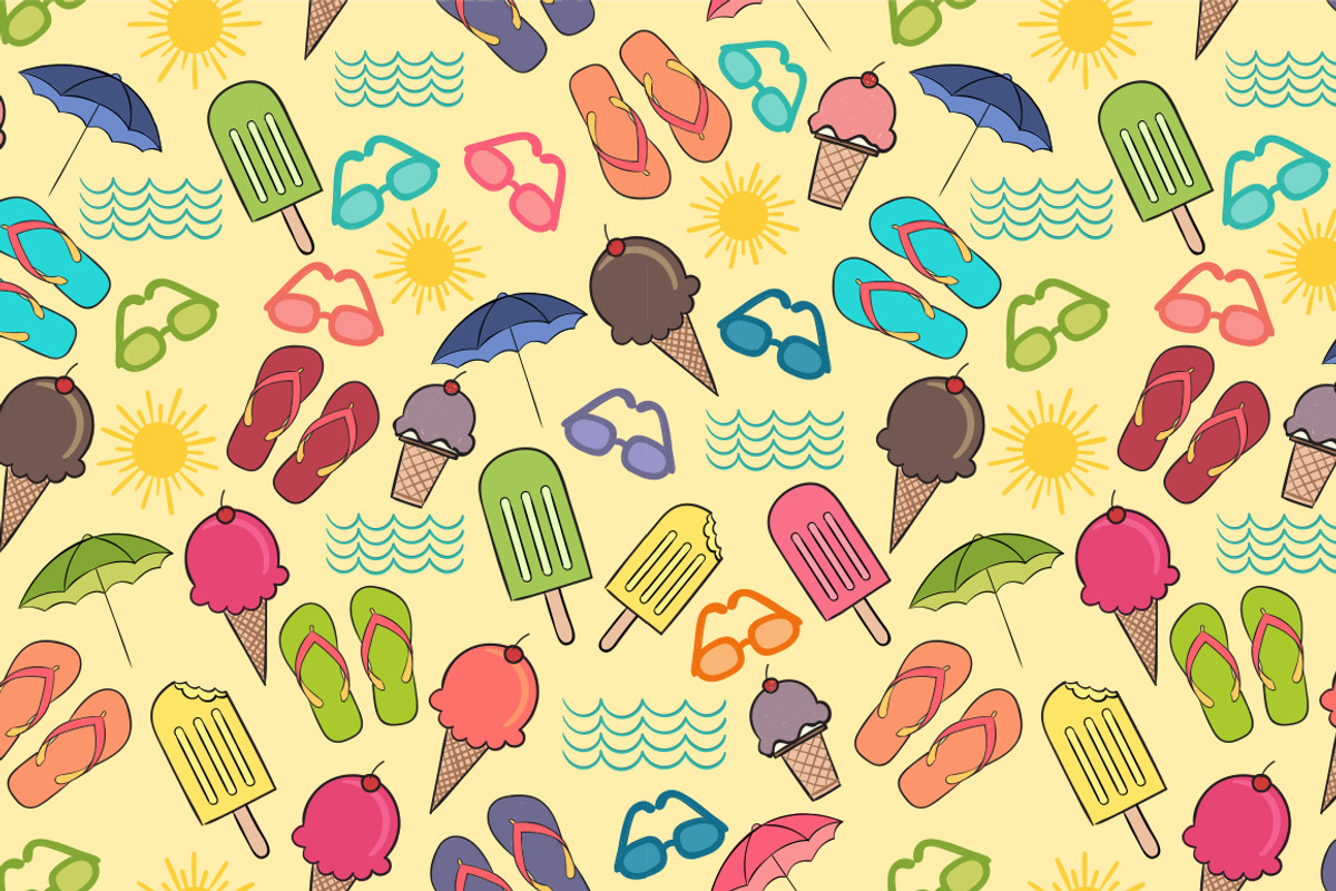 Summer Pattern Collection (60% OFF), a Pattern Graphic by Swathi Kirthyvasan (Photo 6 of 8)