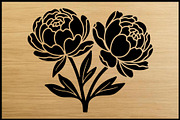Floral Silhouette Puzzle Bundle, an Object Illustration by Artivon (Thumbnail 2 of 8)