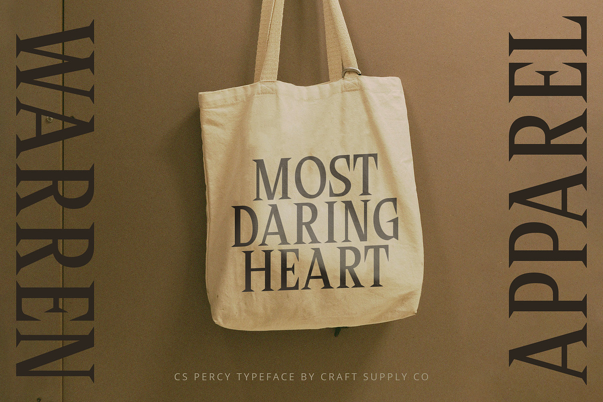 CS Percy – Serif Font, a Serif Font by Craft Supply Co. (Photo 7 of 8)