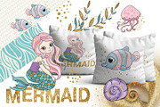 MERMAIDS, an Animal Illustration by FARAWAYKINGDOM (Thumbnail 3 of 5)
