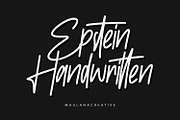 Epstein Signature Handwritten Script, a Script Font by Maulana Creative (Thumbnail 1 of 9)