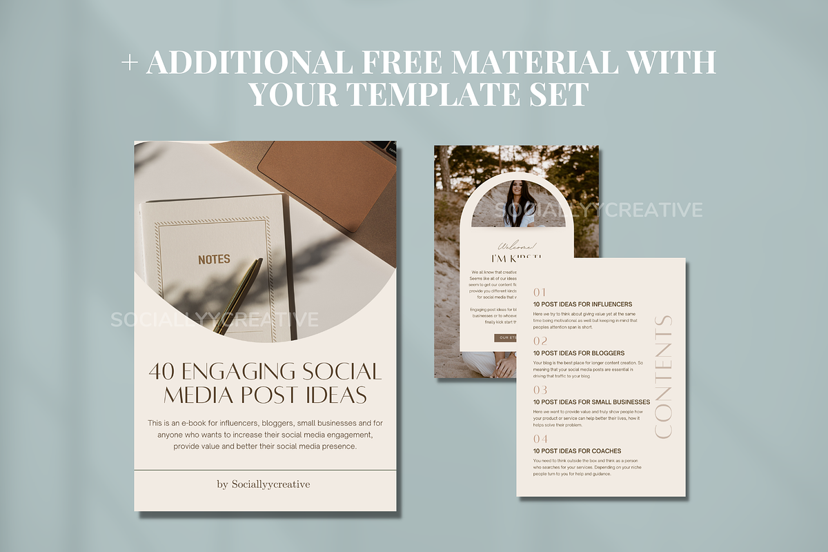 Travel Instagram Canva Templates, a Social Media Template by SociallyyCreative (Photo 8 of 9)